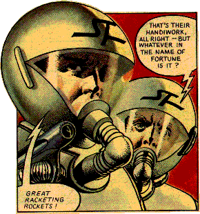 Frank Bellamy's 1960's update of Dan Dare