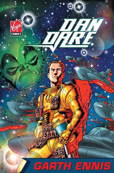 The cover of the first volume of the Virgin Comics monthly comic