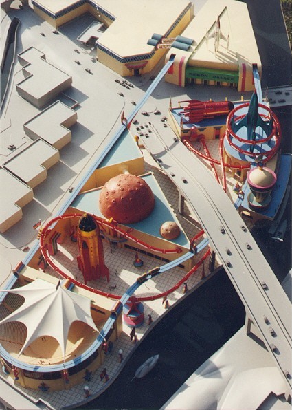 How the Dan Dare themed area of "Wonder World" might have looked