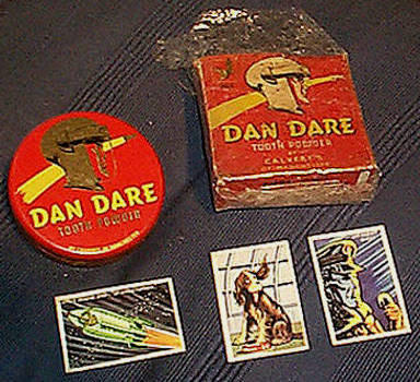 Calvert's Dan Dare tooth powder