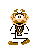 Dr. Mario waiting (from the Dr. Mario puzzle game - Click here to play a Java Applet version of it)