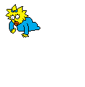 Maggie crawling
