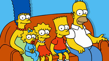 The Simpsons - Marge, Maggie, Lisa, Bart and Homer