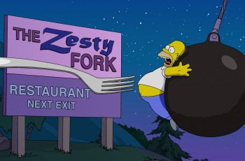 Homer's bold attempt to rescue his family goes painfully wrong