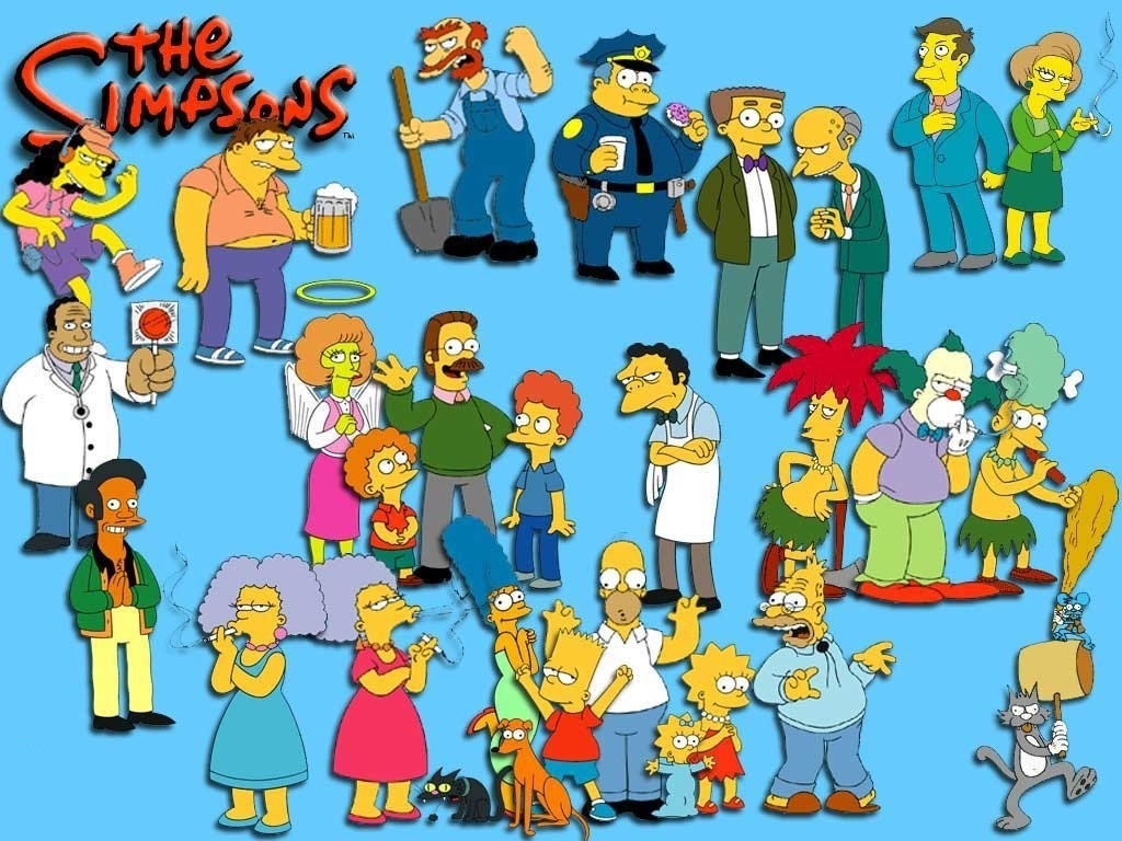 "The Simpsons" desktop wallpaper 3 (1024 x 768 pixels)