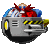Dr. Robotnik (a.k.a. Eggman) flying - Click here to play a Java Applet "Dr. Robotnik" game