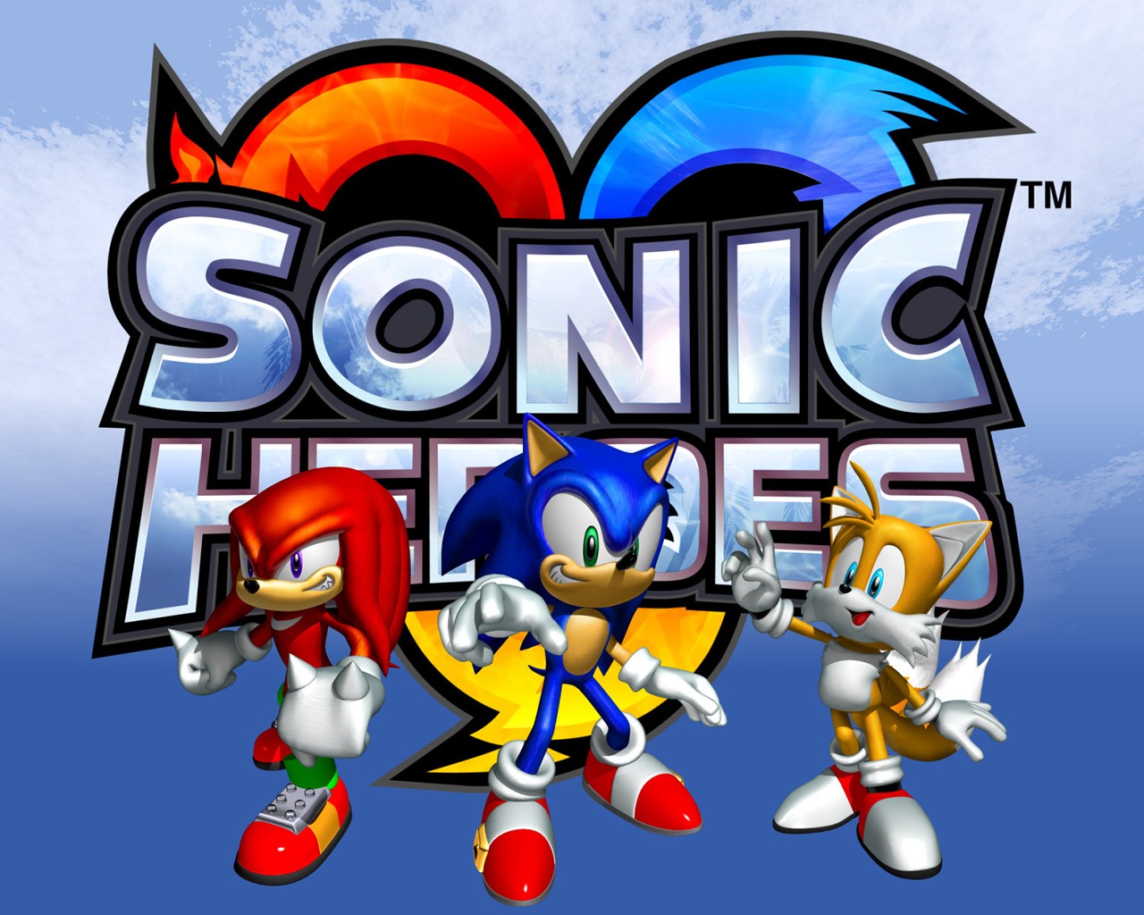 "Sonic Heroes" desktop wallpaper 3 (1280 x 1024 pixels)