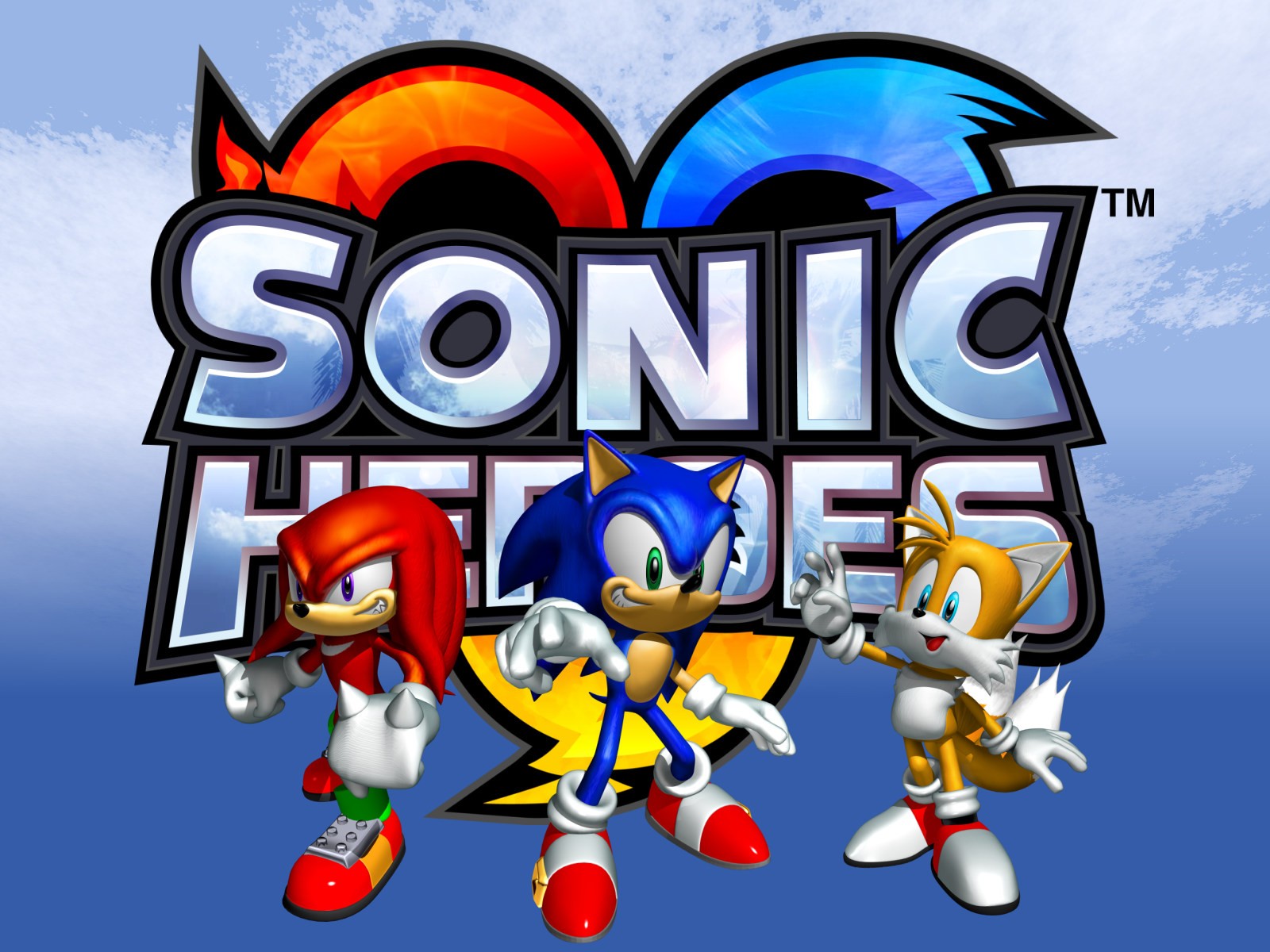 "Sonic Heroes" desktop wallpaper 3 (1600 x 1200 pixels)