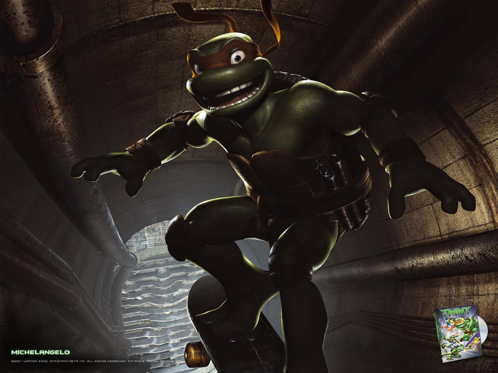 "TMNT" movie desktop wallpaper (1024 x 768 pixels)