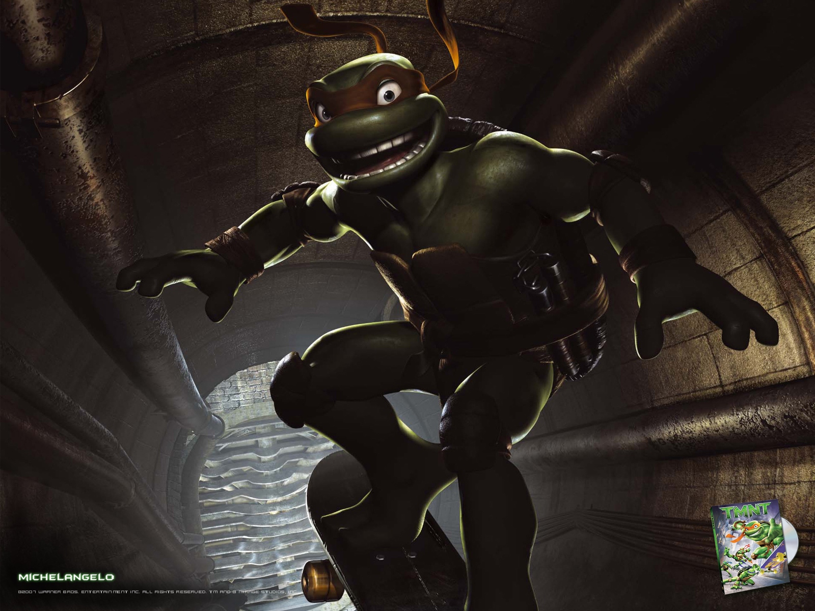 "TMNT" movie desktop wallpaper (1600 x 1200 pixels)