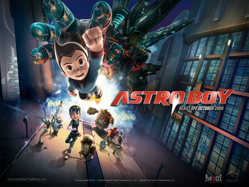 "Astro Boy Movie" desktop wallpaper (800 x 600 pixels)