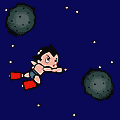 Click here to play the Flash game "Astro Boy vs. One Bad Storm"