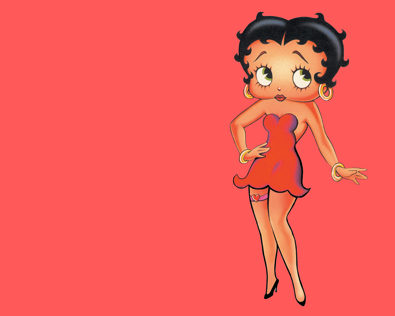 "Betty Boop" desktop wallpaper number 1 (1280 x 1024 pixels)