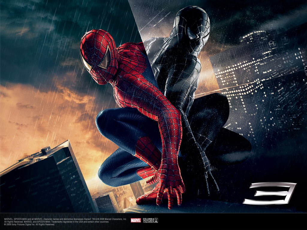 "Spider-Man 3" desktop wallpaper (1024 x 768 pixels)