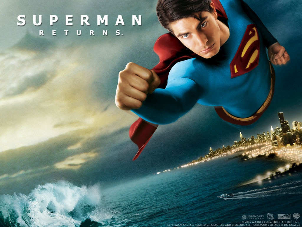 "Superman Returns" desktop wallpaper (1024 x 768 pixels)