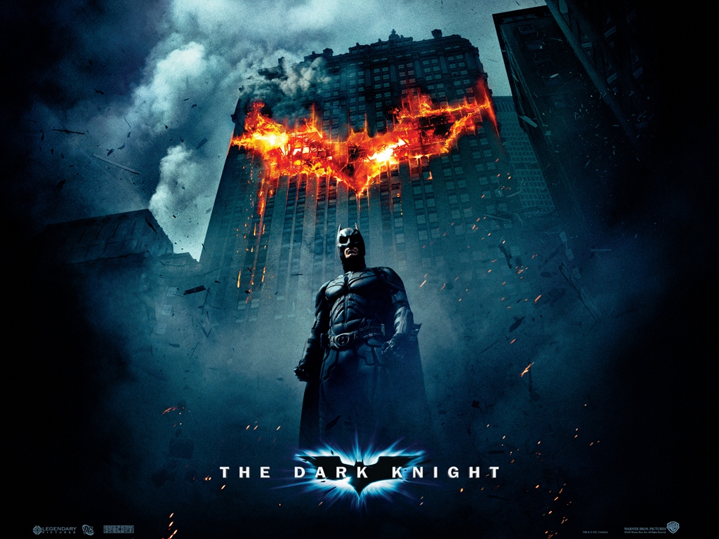 "Batman: The Dark Knight" movie desktop wallpaper number 1 (1024 x 768 pixels)