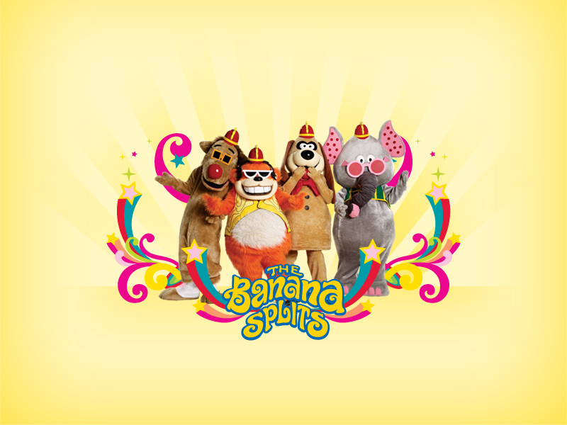 "The Banana Splits" desktop wallpaper (800 x 600 pixels)