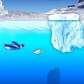 Click here to play the Flash game "Happy Feet: Sink or Swim"