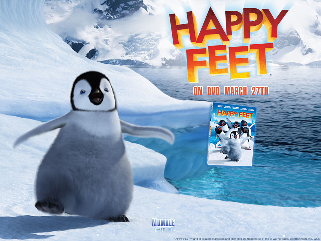 "Happy Feet" desktop wallpaper number 2 (1024 x 768 pixels)
