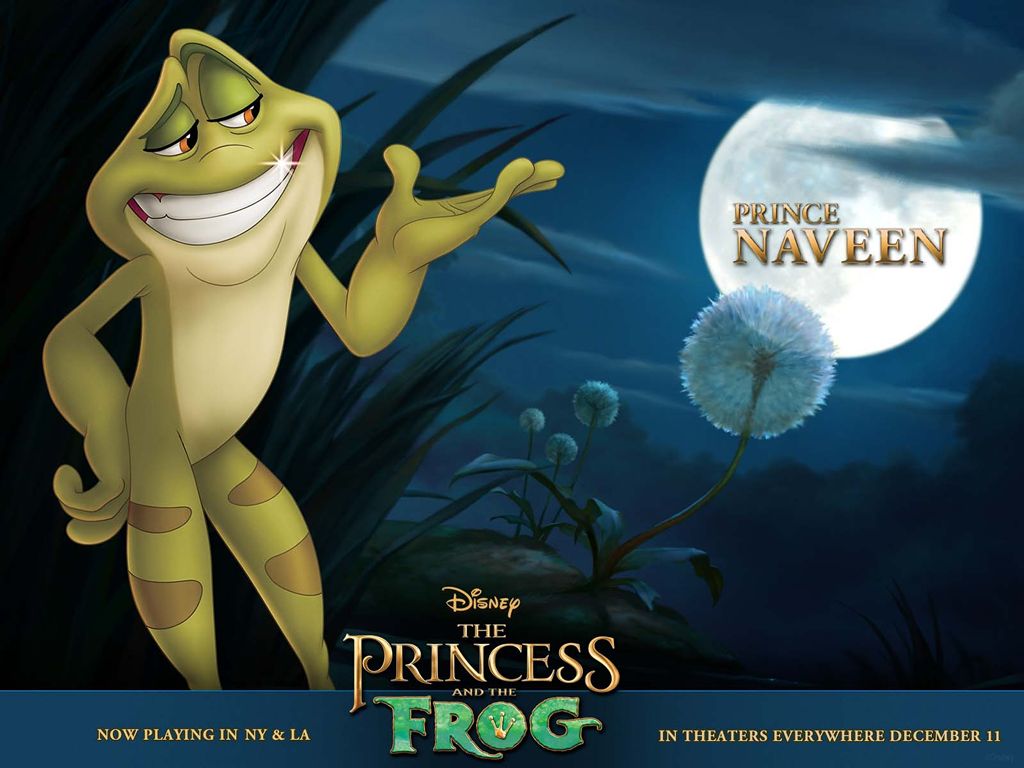 "The Princess and the Frog: Prince Naveen" desktop wallpaper (1024 x 768 pixels)