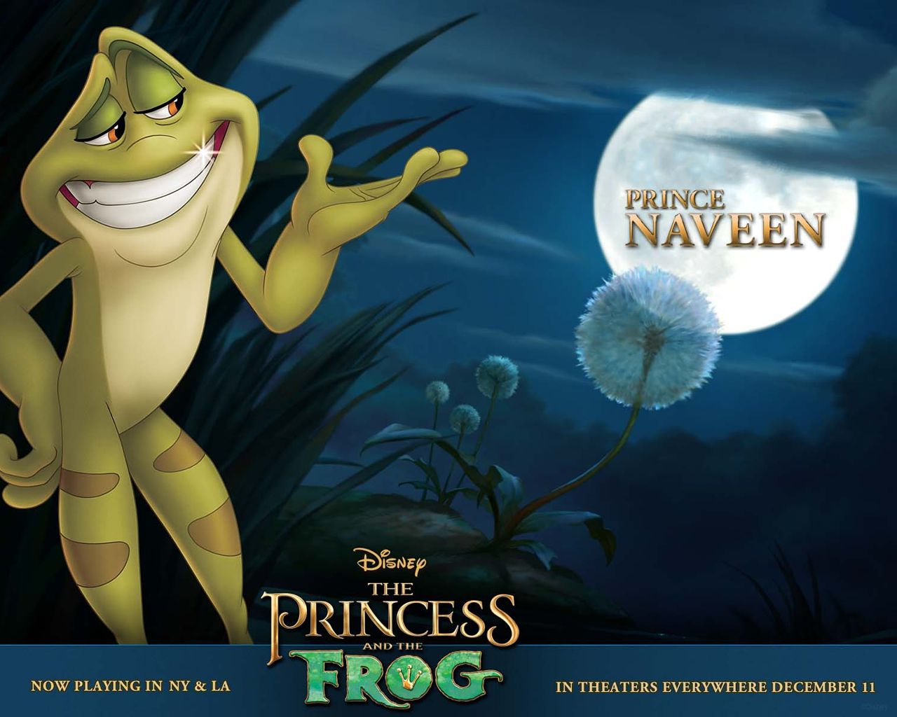 "The Princess and the Frog: Prince Naveen" desktop wallpaper (1280 x 1024 pixels)