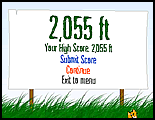 My highest score so far is 2,055 ft