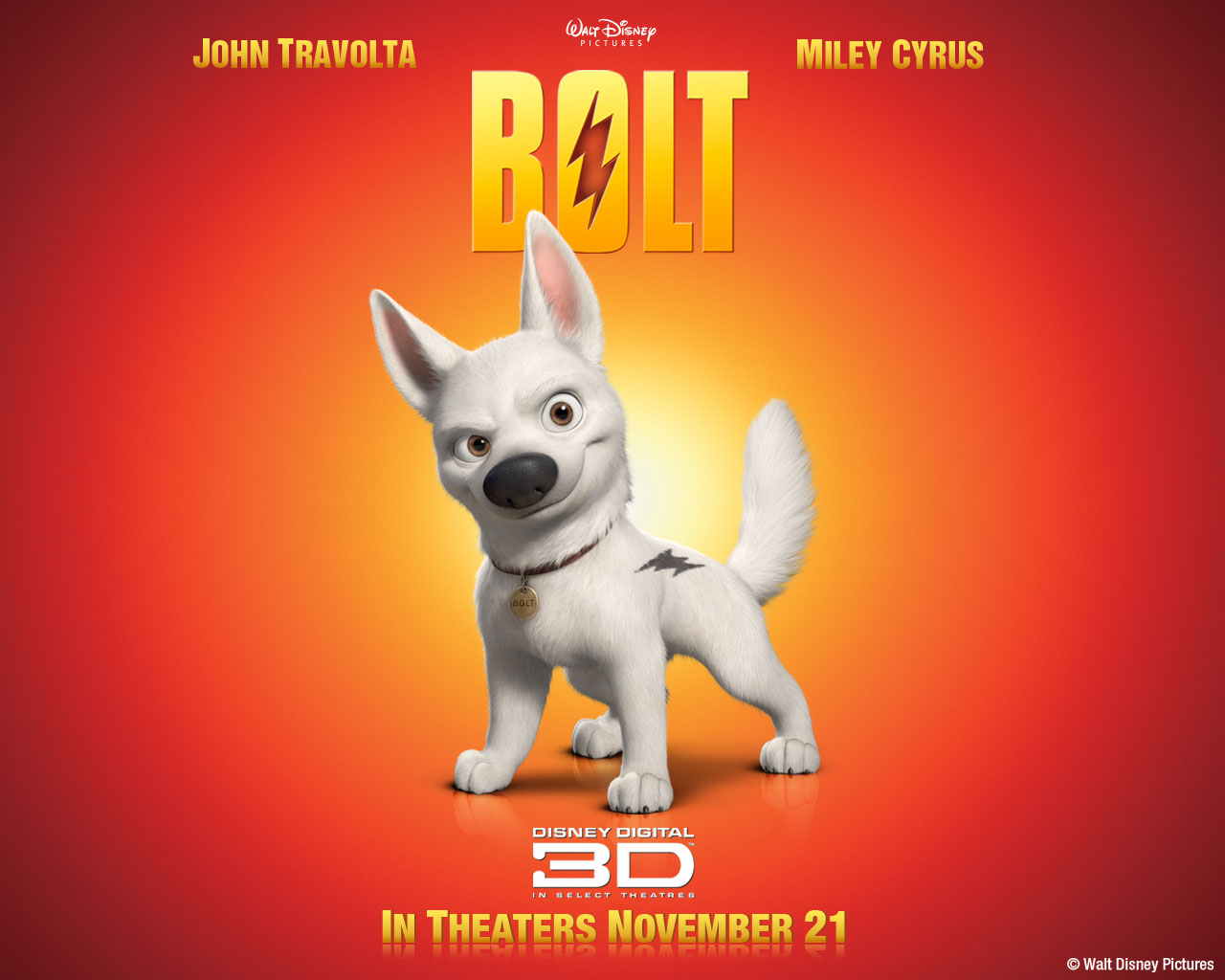 "Bolt" desktop wallpaper number 1 (1280 x 1024 pixels)