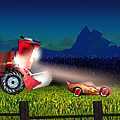 Click here to play the Flash game "Cars: Tractor Tipping"