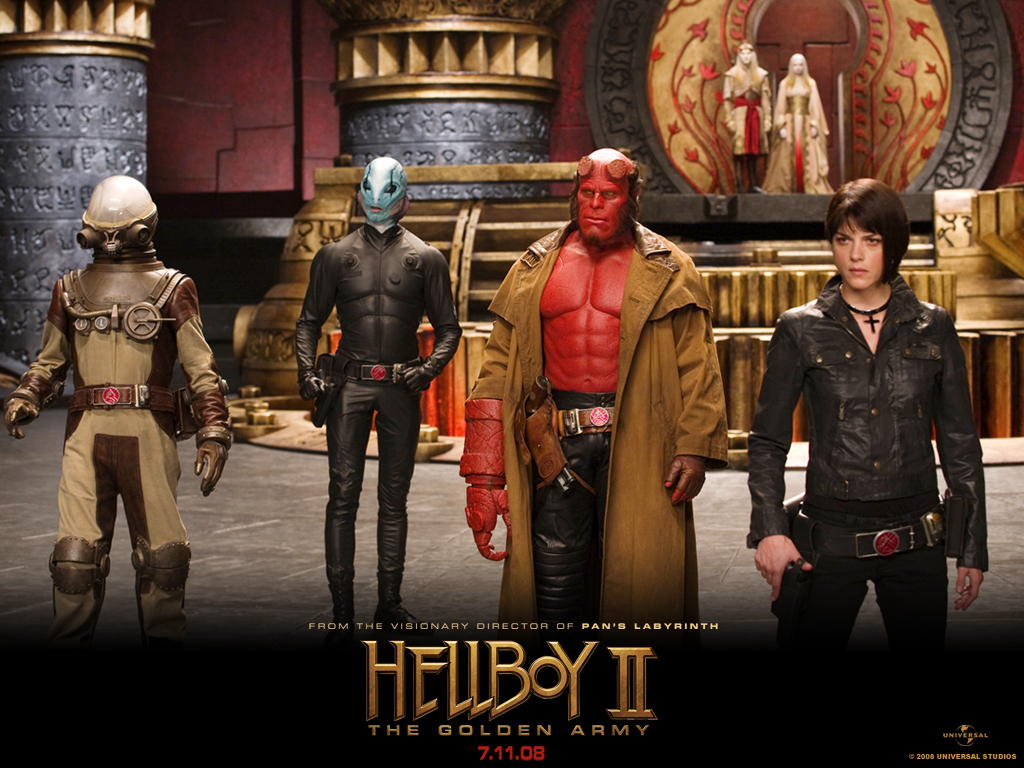 "Hellboy II" desktop wallpaper number 1 (1024 x 768 pixels)