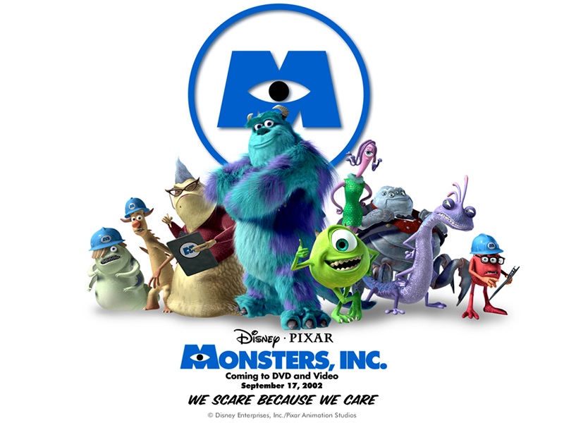 "Monsters, Inc." desktop wallpaper number 1 (800 x 600 pixels)