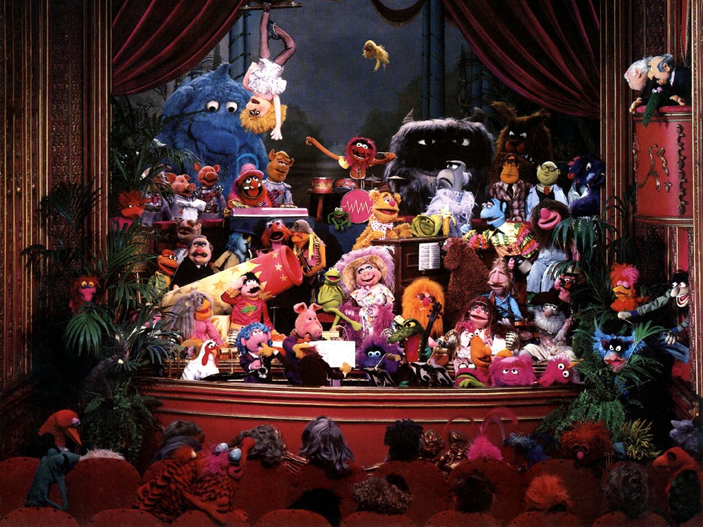 "The Muppet Show" desktop wallpaper (1024 x 768 pixels)