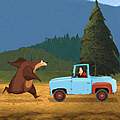 Click here to play the Flash game "Open Season: The Timberline Games"
