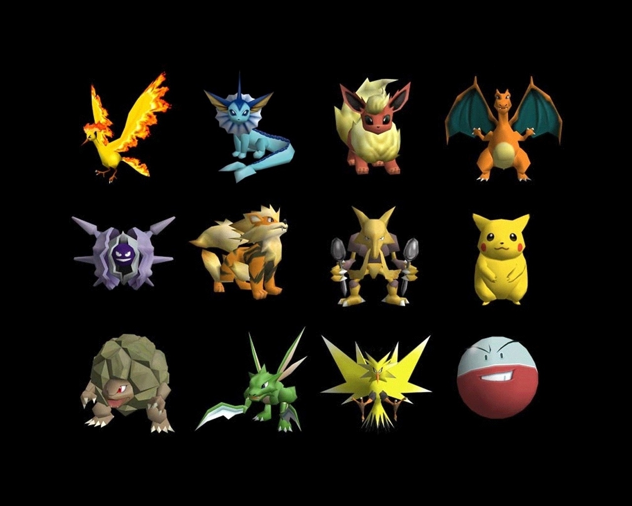 "Pokemon" desktop wallpaper number 2 (1280 x 1024 pixels)