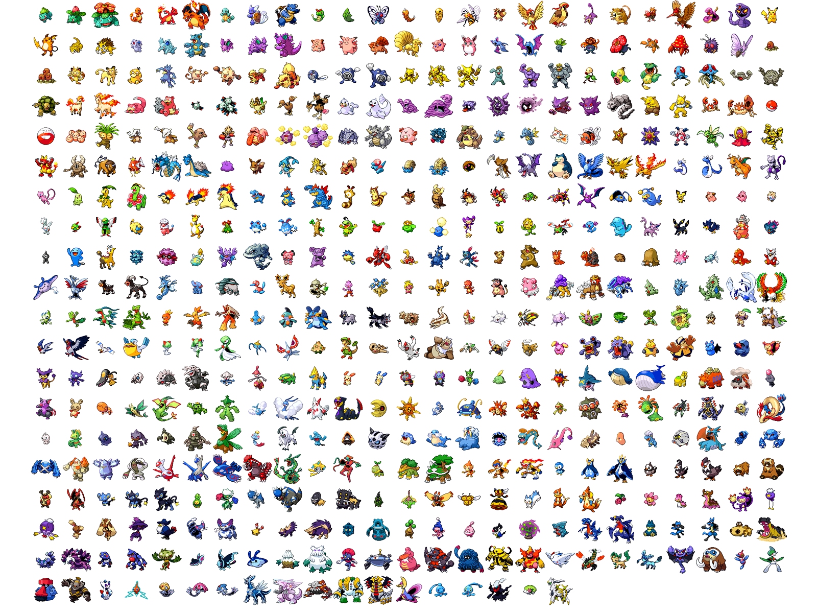 "Pokemon" desktop wallpaper number 4 (1600 x 1200 pixels)
