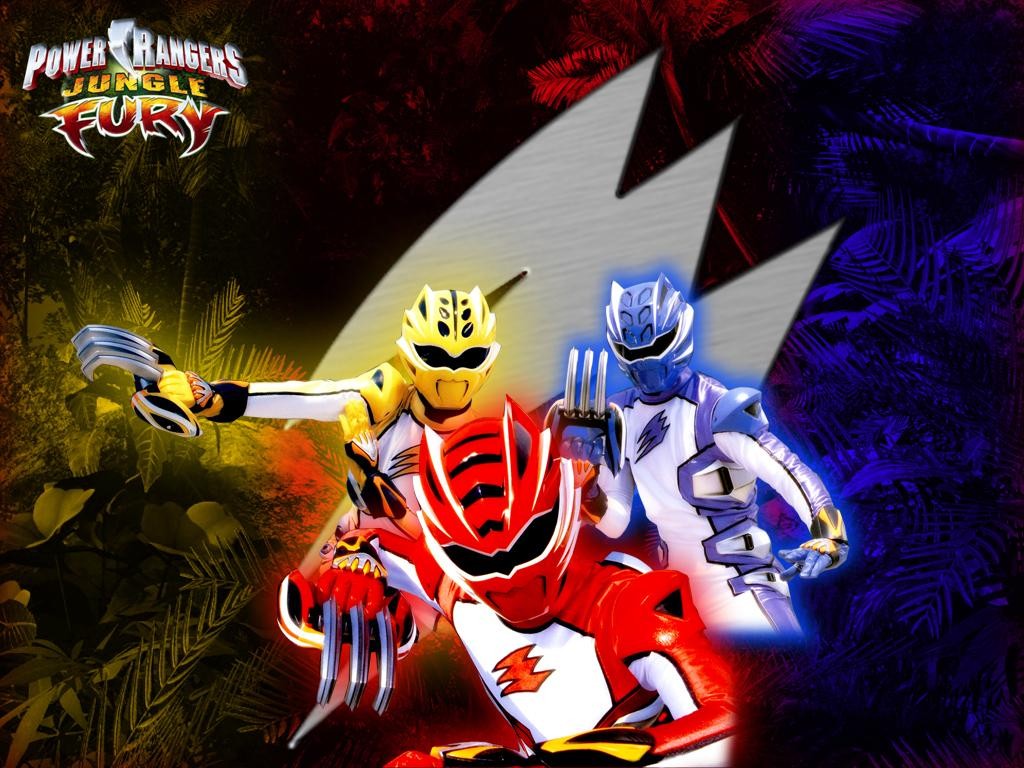 "Power Rangers Jungle Fury" desktop wallpaper number 2 (1024 x 768 pixels)