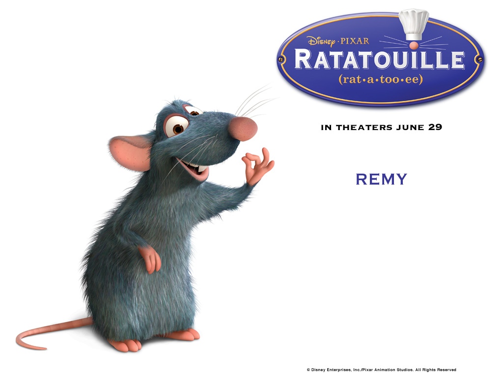 "Ratatouille" desktop wallpaper number 1 (1024 x 768 pixels)