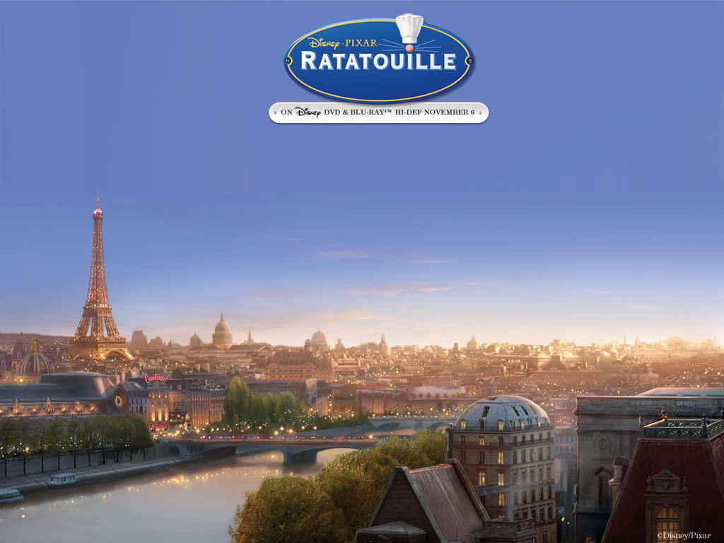 "Ratatouille" desktop wallpaper number 3 (1024 x 768 pixels)