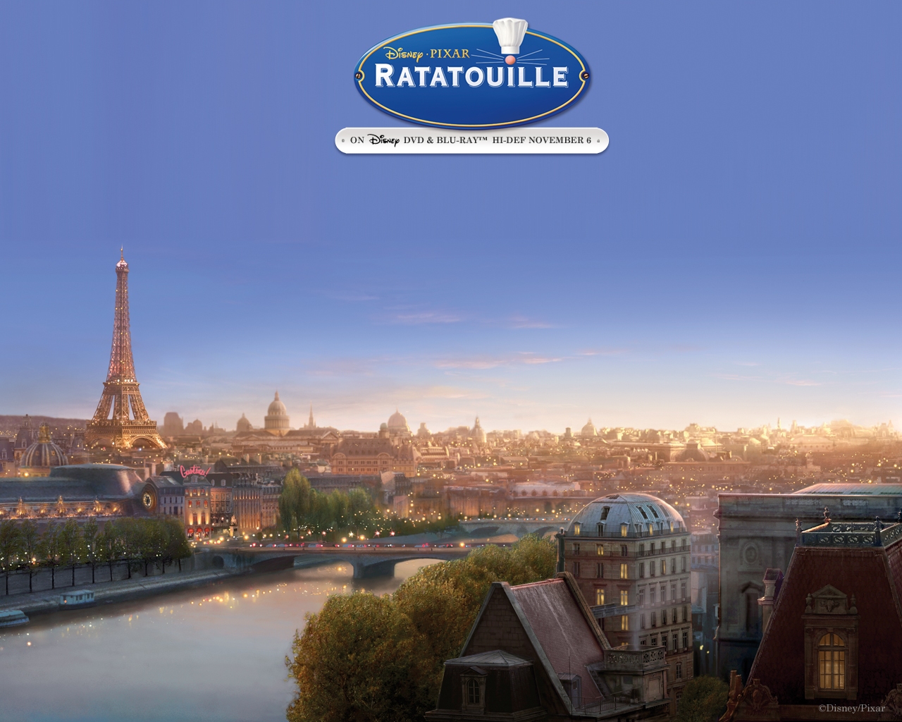 "Ratatouille" desktop wallpaper number 3 (1280 x 1024 pixels)