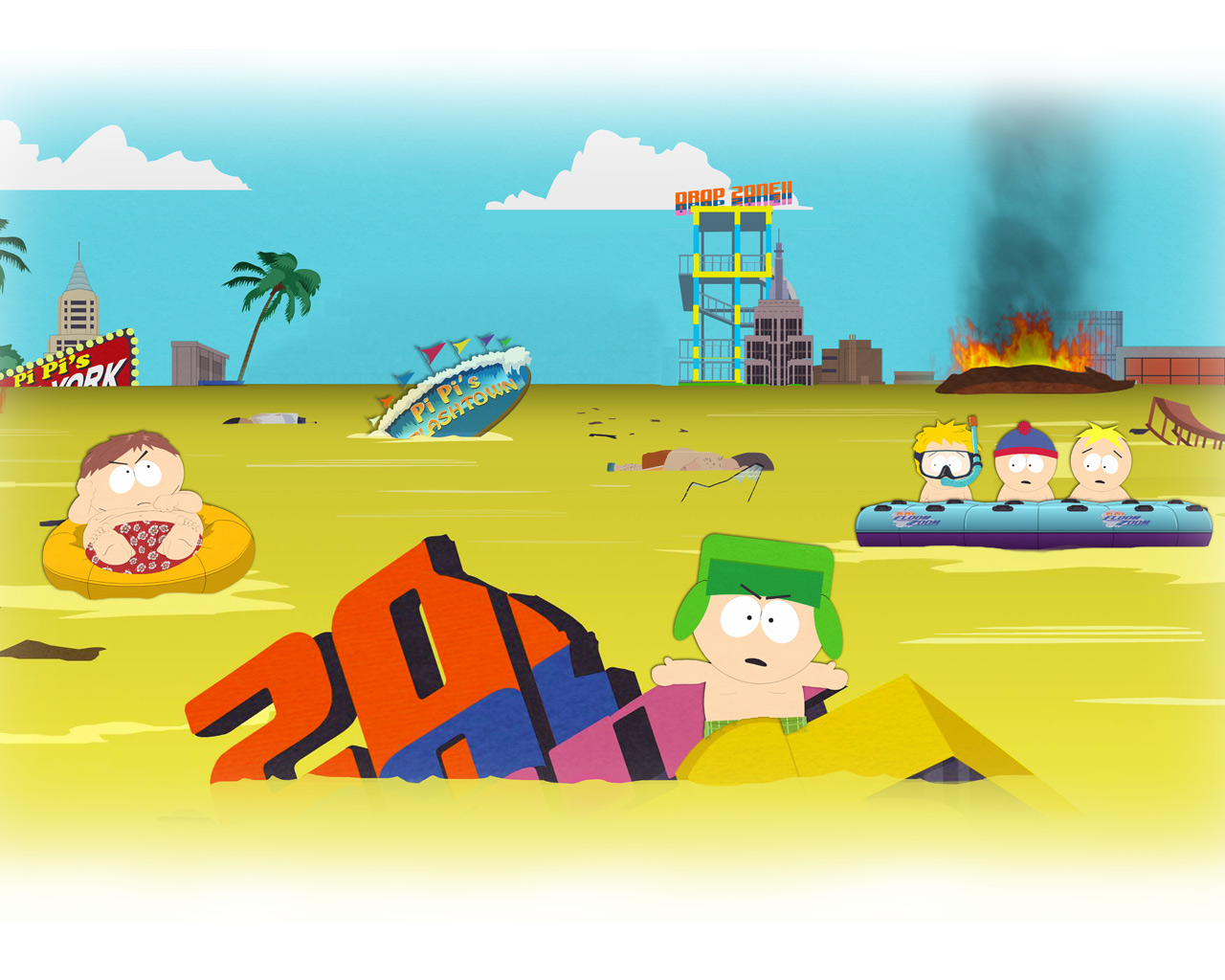 "South Park" desktop wallpaper number 2 (1280 x 1024 pixels)