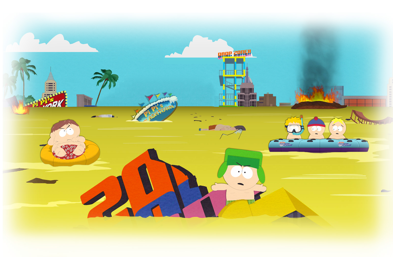 "South Park" desktop wallpaper number 2 (1600 x 1050 pixels)