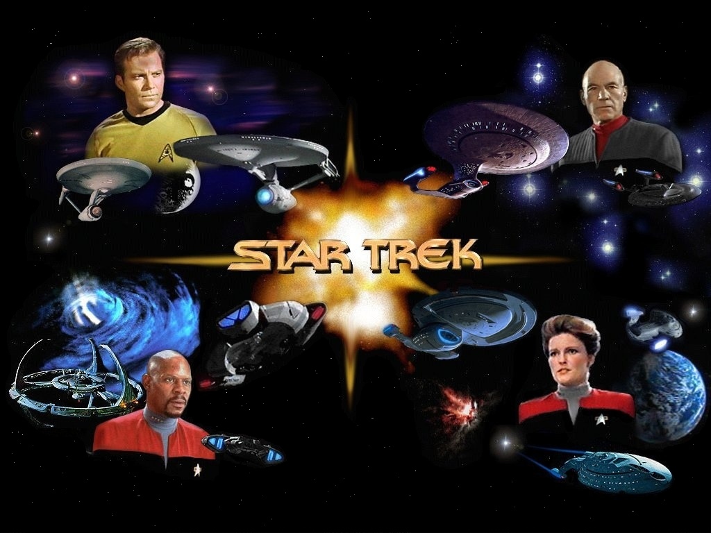 "Star Trek" desktop wallpaper number 1 (Original Version - 1024 x 768 pixels)