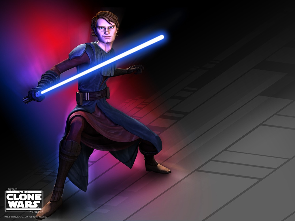 "Star Wars: The Clone Wars" desktop wallpaper (1024 x 768 pixels)