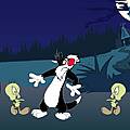 Click here to play the Flash game "Sylvester: Attack of the Tweety Zombies"