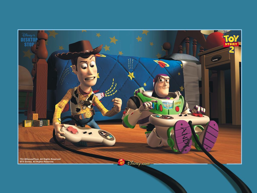 "Toy Story 2" desktop wallpaper number 1 (1024 x 768 pixels)