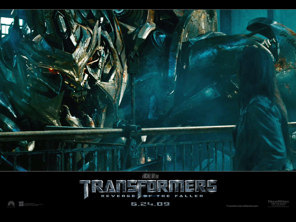 "Transformers: Revenge of the Fallen" desktop wallpaper number 2 (1024 x 768 pixels)