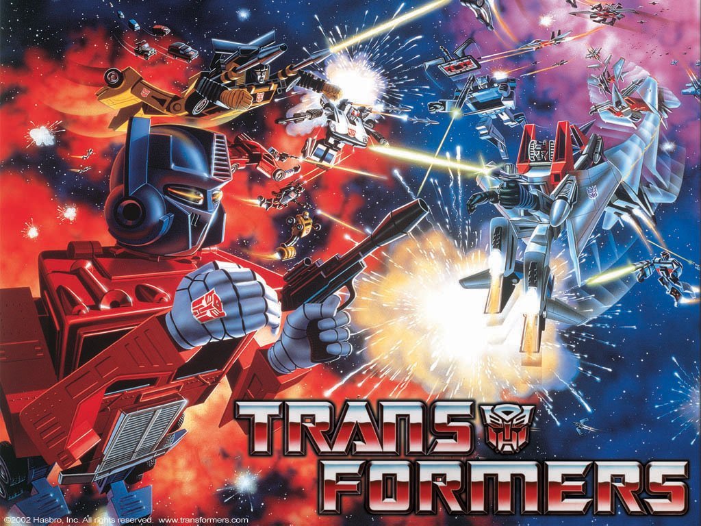 "Classic Transformers" desktop wallpaper (1024 x 768 pixels)