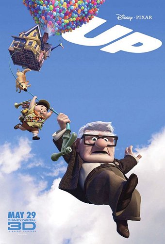 One of the posters for the 2009 movie "UP"