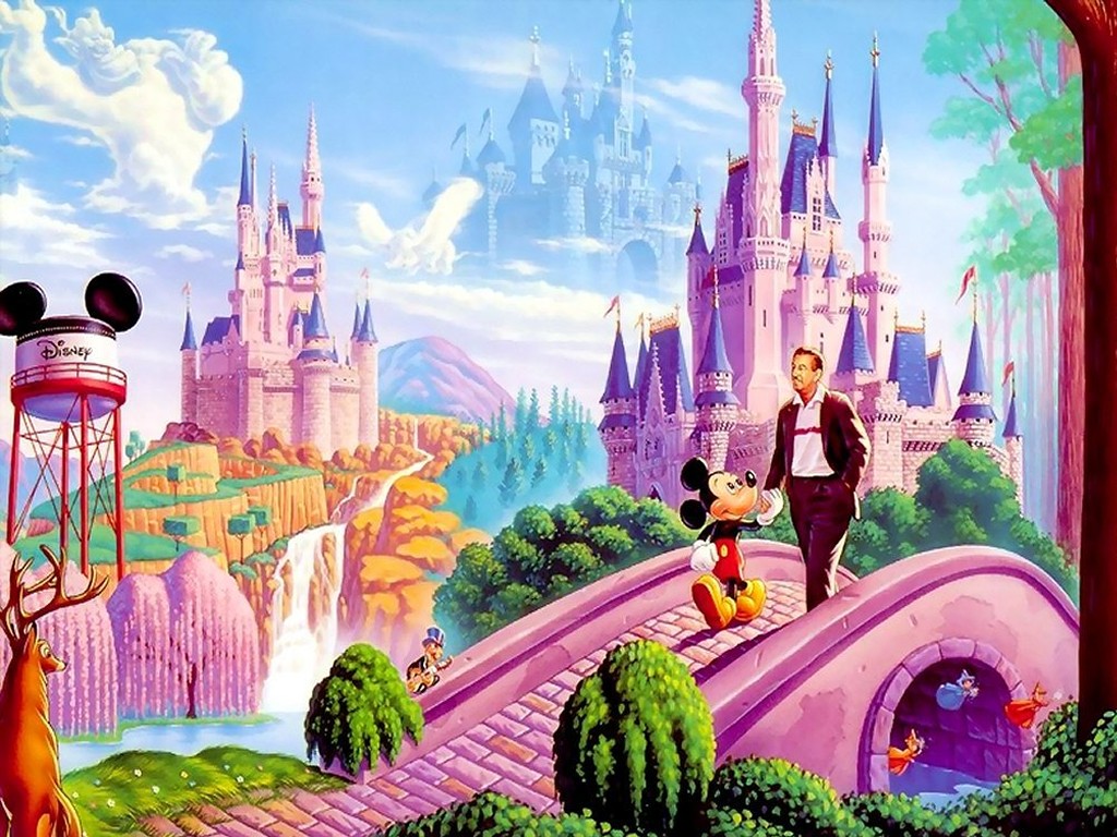 "Walt Disney" desktop wallpaper number 1 (1024 x 768 pixels)