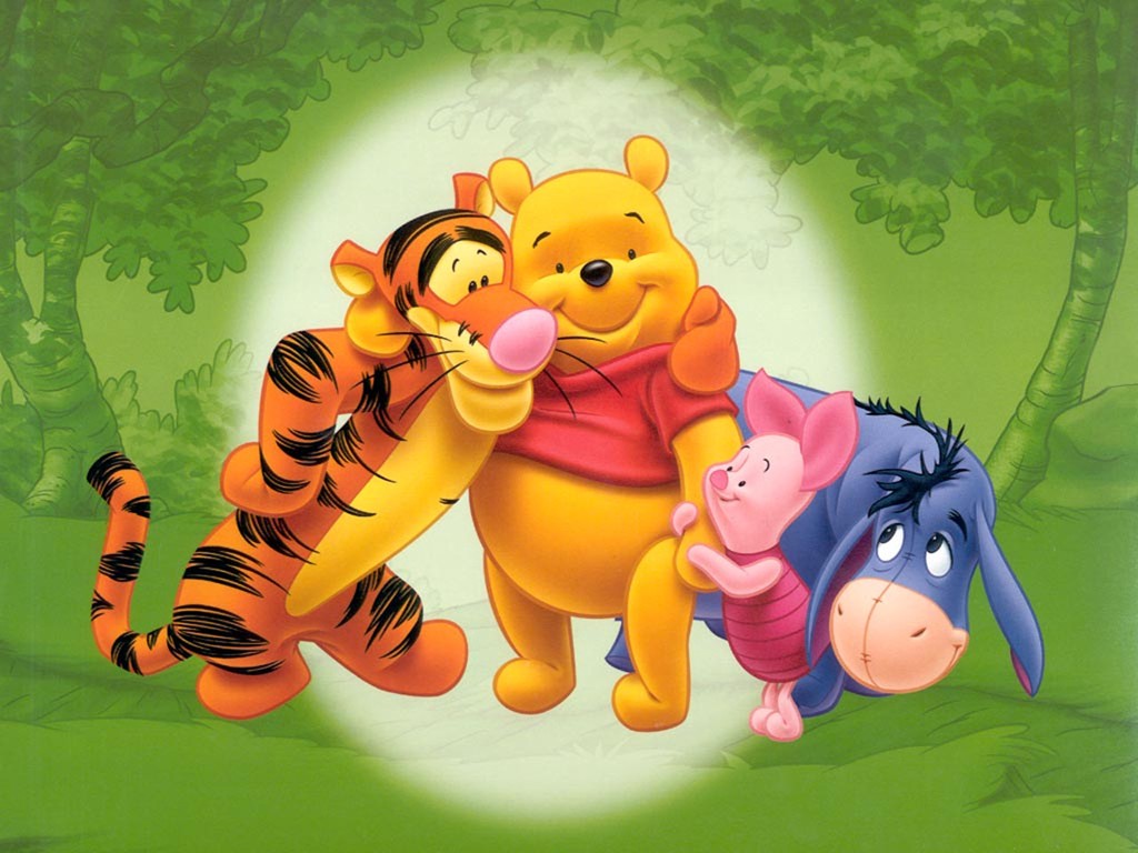 "Winnie the Pooh" desktop wallpaper number 2 (1024 x 768 pixels)
