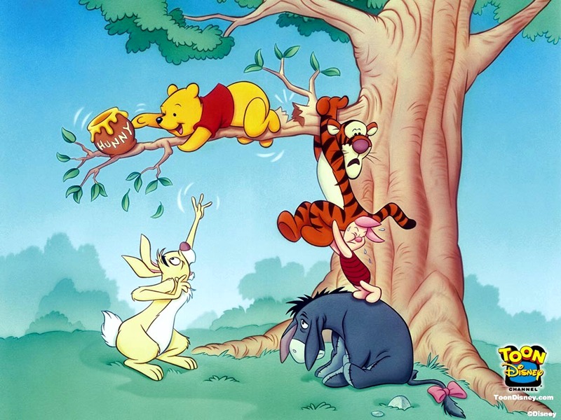 "Winnie the Pooh" desktop wallpaper number 1 (800 x 600 pixels)